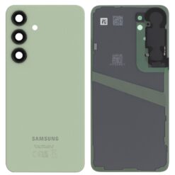 Vitre arrière + lentilles caméra Verte d'eau Samsung Galaxy S24 FE (S721B) (Officiel)