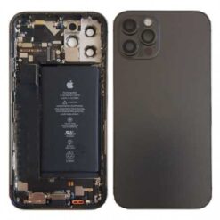 Châssis complet reconditionné pour iPhone 12 Pro Max - Grade A (avec Logo)  Graphite