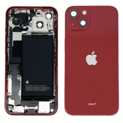 Châssis complet reconditionné pour iPhone 13 Mini - Grade A (avec Logo) Rouge
