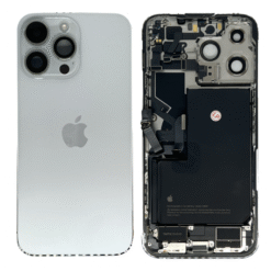 Châssis NEUTRE iphone 14 Pro Max argent - avec nappes