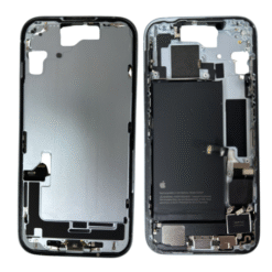 Châssis complet reconditionné pour iPhone 15 Plus - Grade A (avec Logo) Bleu
