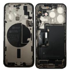 Châssis complet reconditionné pour iPhone 15 Pro - Grade A (avec Logo) Titane Blanc