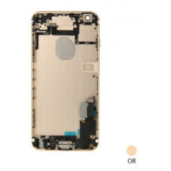 Châssis NEUTRE arrière iPhone 6 Plus Or- avec nappes