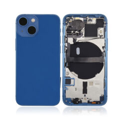 Châssis NEUTRE iphone 13 mini bleu - avec nappes