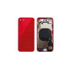 Châssis avec nappes pour iPhone SE 2022 - Grade A (avec Logo) Rouge