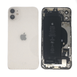 Châssis avec nappes pour iPhone 11 - Grade B (avec Logo) Blanc