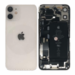 Châssis avec nappes pour iPhone 12 Mini - Grade A (avec Logo) Blanc