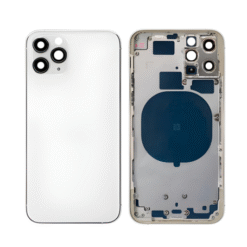 Châssis NEUTRE arrière iPhone 11 pro Argent- sans nappes