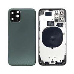 Châssis NEUTRE arrière iPhone 11 pro max vert- sans nappes
