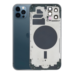 Châssis NEUTRE iphone 12 pro bleu -  sans nappes