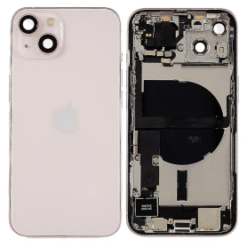 Châssis avec nappes pour iPhone 13 Mini - Grade A (avec Logo) Rose