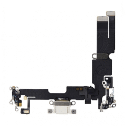 Nappe connecteur de charge blanc iPhone 14 plus