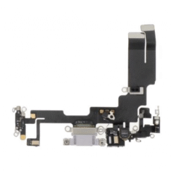 Nappe connecteur de charge violet iPhone 14