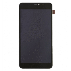 Ecran LCD + Vitre Tactile (sans châssis) Noir Nokia Lumia 640 XL (Compatible)
