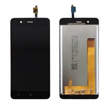 Ecran LCD + Vitre Tactile (avec châssis) Noir Wiko Kenny (Compatible)