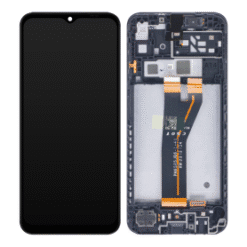 Ecran LCD + Vitre Tactile Noir Samsung Galaxy A14 4G NON EUROPE (A145F) (officiel)