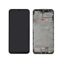 Ecran LCD + Vitre Tactile + Châssis Samsung Galaxy A24 Noir (Compatible)