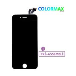 Ecran Colormax LCD + Vitre Tactile + Adhésif iphone 6G Noir