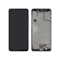 Ecran OLED + Vitre Tactile + Châssis Noir Samsung Galaxy A31 A315F/A315G (Officiel)