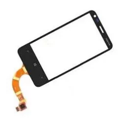 Vitre Tactile (avec châssis) Noir Nokia Lumia 620 (générique AA) (Compatible)