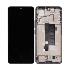 Ecran LCD + Vitre tactile + Châssis noir Xiaomi Redmi Note 13 Pro 5G (Officiel)