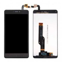 Ecran LCD + Vitre Tactile (avec châssis) Noir Xiaomi Redmi Note 4 Global Snapdragon/4X  (Compatible)