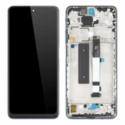 Ecran LCD + vitre tactile + châssis Noir Xiaomi Redmi Note 9 Pro 4G(officiel)