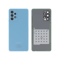 Vitre arrière + vitre caméra Bleue Samsung Galaxy A72 (Officiel)