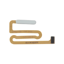 Bouton + nappe empreinte digital blanc Samsung Galaxy A04S (A047F)