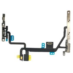 Nappe On/Off + volume avec plaque métal iPhone 8