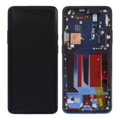 Ecran LCD + Vitre tactile + chassis bleu nébuleux Oneplus 7 Pro (Officiel)