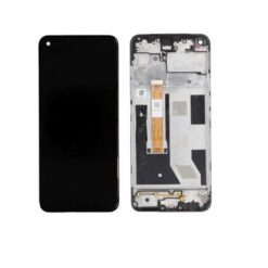 Ecran LCD + vitre tactile + Châssis Noir Oppo A53 4G/A53S 4G(Officiel)