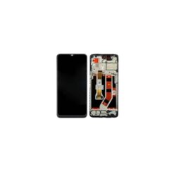 Ecran LCD + Vitre Tactile (avec châssis) Noir Oppo A98 5G (Compatible)