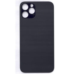 Plaque arrière en verre NEUTRE iPhone 12 pro Graphite (pour machine laser)