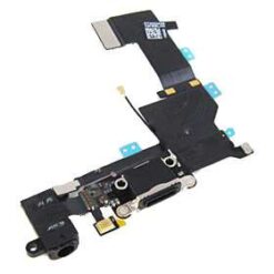 Nappe dock de charge iPhone 5s Noir