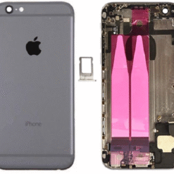 Châssis NEUTRE arrière iPhone 6S Gris sidéral - avec nappes