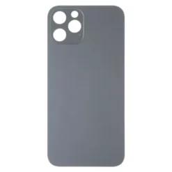 Plaque arrière en verre NEUTRE iPhone 13 Pro noire (pour machine laser)