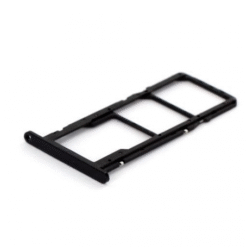 Rack carte SIM Noire Huawei Y6 2018 (Compatible)
