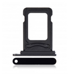 Tiroir SIM Noir Sidéral iPhone 14 Pro (Compatible)
