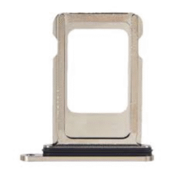 Tiroir SIM Titane Naturel iPhone 15 Pro Max (Compatible)
