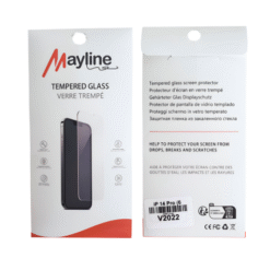 Boîte de 10 vitres de protection en verre trempé iPhone 16 Pro