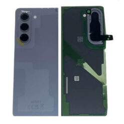Vitre arrière + vitre caméra Bleu Cobalt Samsung Galaxy Z Fold 5 F946B (Officiel)