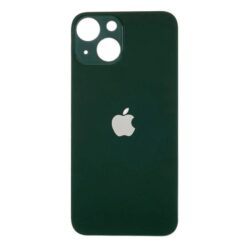 Plaque arrière en verre NEUTRE iPhone 13 Vert (pour machine laser)