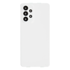 Vitre arrière + vitre caméra Blanche Samsung Galaxy A33 5G A336B (officiel)