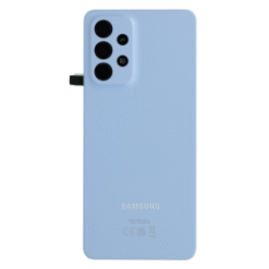 Vitre arrière + vitre caméra bleu Samsung Galaxy A33 5G A336B (officiel)