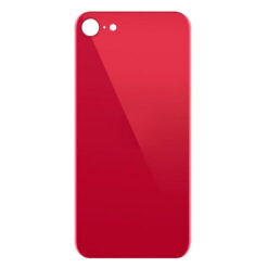 Plaque arrière en verre NEUTRE iPhone 8 rouge (pour machine laser)