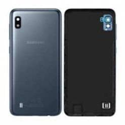 Vitre arrière + vitre caméra Bleue Samsung Galaxy A10 A105FN (Officiel)
