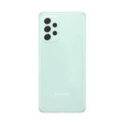 Vitre arrière + lentille caméra Menthe (vert) Samsung Galaxy A52S 5G A528F (officiel)