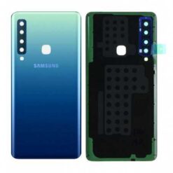 Vitre arrière + vitre caméra bleue Samsung Galaxy A9 2018 A920F (Officiel)