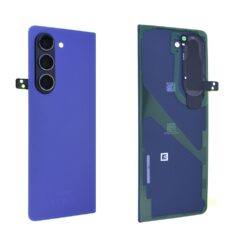 Vitre arrière + vitre caméra Bleue Samsung Galaxy Z Fold 5 F946B (Officiel)